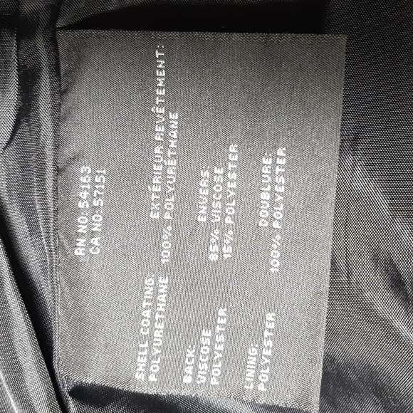 Moto jacket Vegan leather Black color MARC N.Y ANDREW MARC - Picture 12 of 14